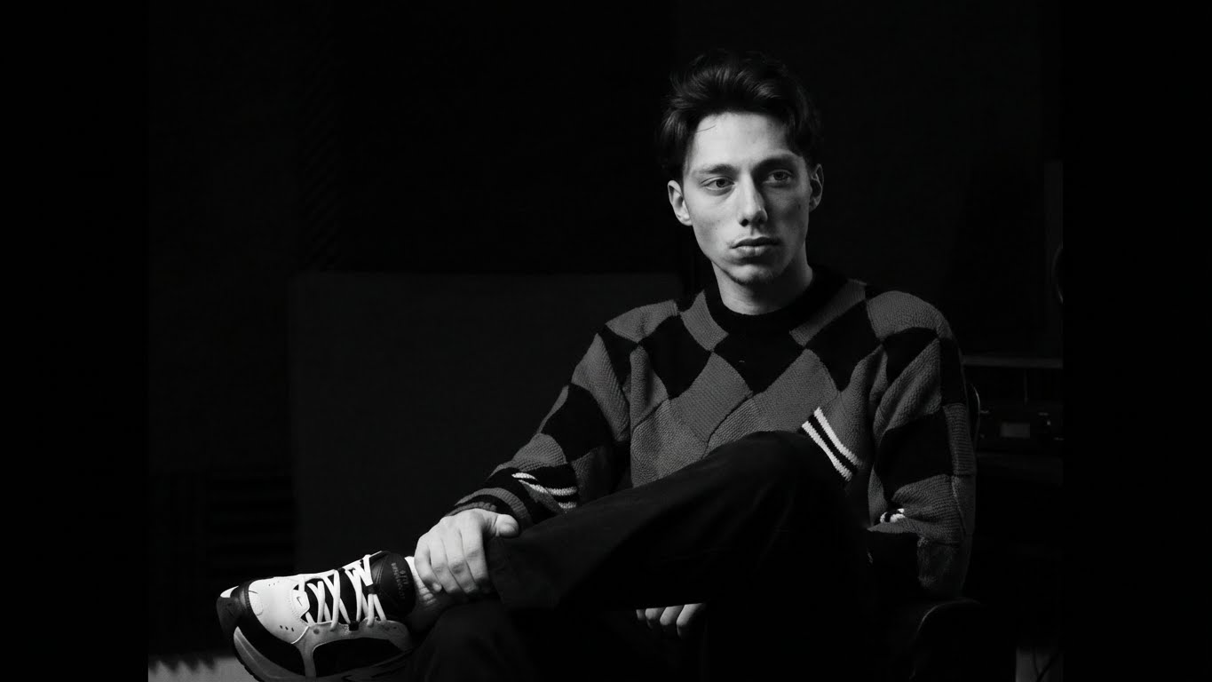 Dylan J. Parker in the studio